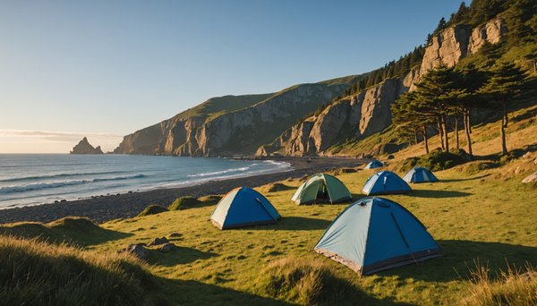Le camping nature idéal entre océan et montagne au pays basque
